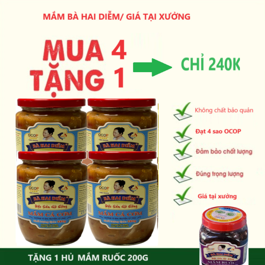 Combo Mắm Cá Cơm