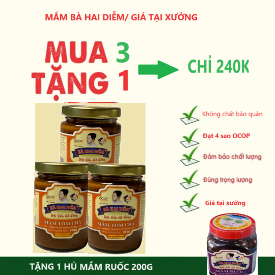 Combo Mắm Tôm Chà