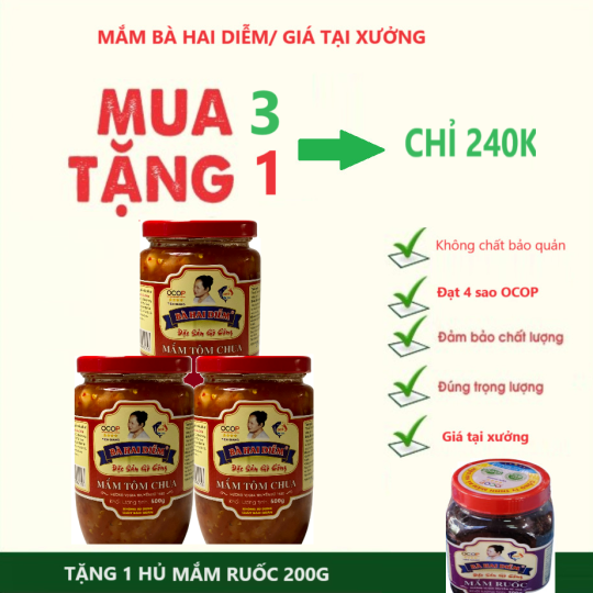 Combo Mắm Tôm Chua