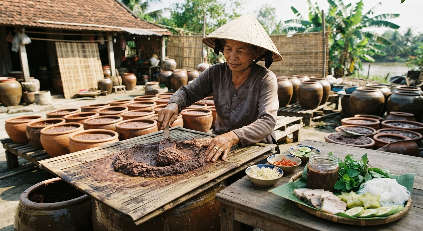 Mắm tôm chà Gò Công – Nét tinh túy của ẩm thực miền Tây